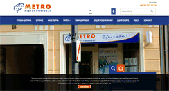 Desktop Screenshot of metro-bydgoszcz.pl